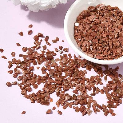 Synthetic Goldstone Beads G-O103-06-1