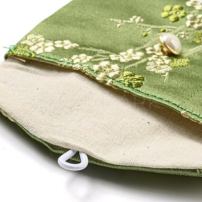 Chinese Style Floral Cloth Jewelry Storage Pouches AJEW-D065-01B-07-1