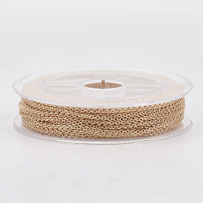 Brass Cable Chains CHC-T008-04G-1