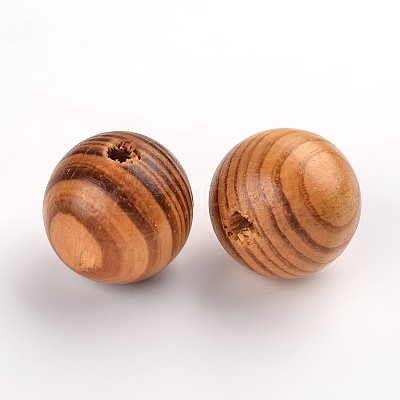 Natural Wood Beads X-WOOD-Q009-8mm-LF-1