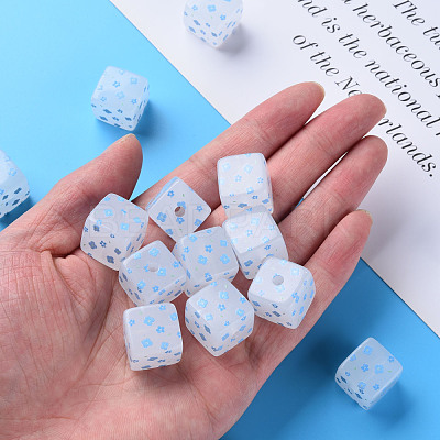 Printed Acrylic Beads MACR-S374-11C-02-1