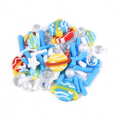 Handmade Polymer Clay Cabochons CLAY-N013-12-1
