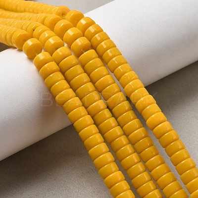 Opaque Glass Beads Strands GLAA-I060-01H-1