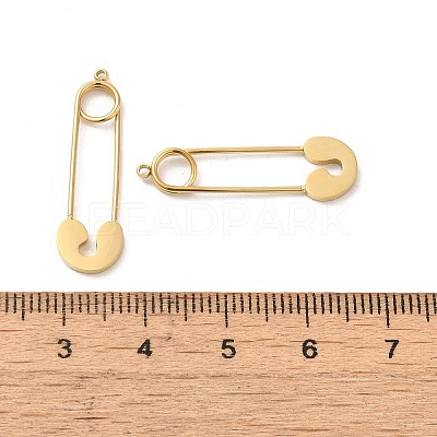 304 Stainless Steel Pendants STAS-L022-382G-1