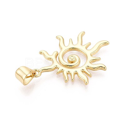 Brass Pendants KK-N268-96G-1