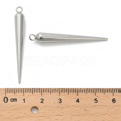 304 Stainless Steel Pendants X-STAS-F327-01P-1