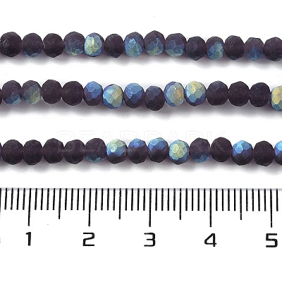 Transparent Glass Beads Strands EGLA-A044-T8mm-MB15-1