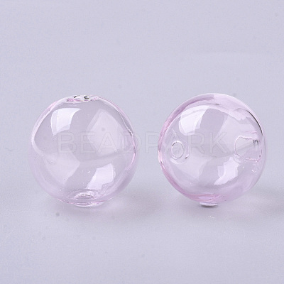 Handmade Blown Glass Beads BLOW-T001-32B-07-1