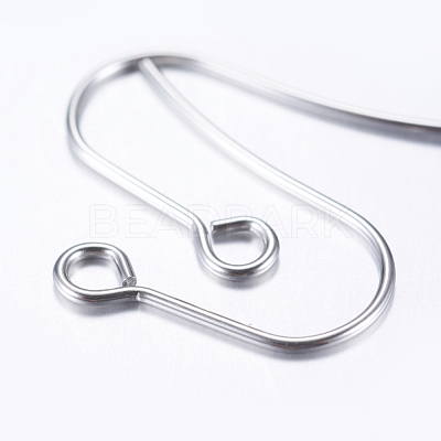Tarnish Resistant 304 Stainless Steel Earring Hooks STAS-P162-13P-A-1