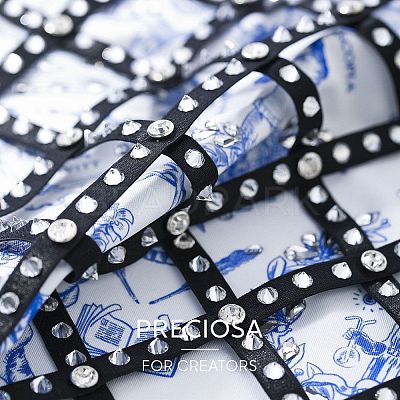 Preciosa® MAXIMA Crystal No Hotfix Flatback Stones Y-PRC-NSS10-60310-1