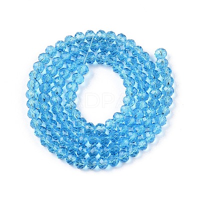 Glass Beads Strands EGLA-A044-T3mm-D08-1