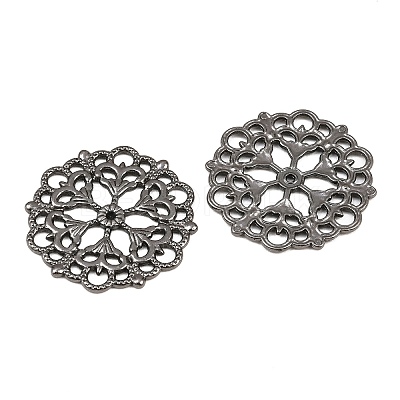 Tibetan Style Filigree Joiners Links TIBE-A11623-B-LF-1