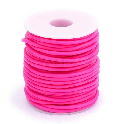 Hollow Pipe PVC Tubular Synthetic Rubber Cord RCOR-R007-2mm-11-1