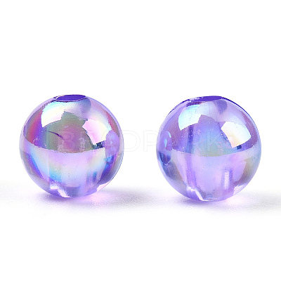 Transparent Acrylic Beads MACR-T046-01E-05-1