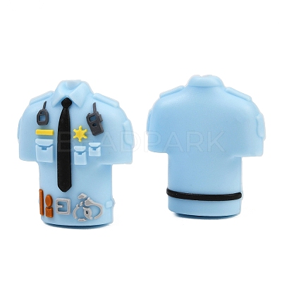 Silicone Beads SL-CBA56D7-02B-1