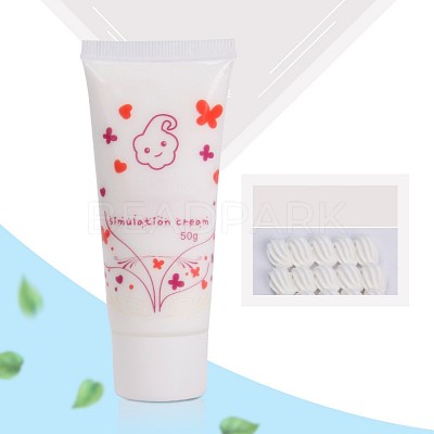 50ml Fake Whipped Cake Cream Glue X-DIY-B005-01-1
