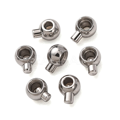 304 Stainless Steel Crimp Beads STAS-A151-05P-1
