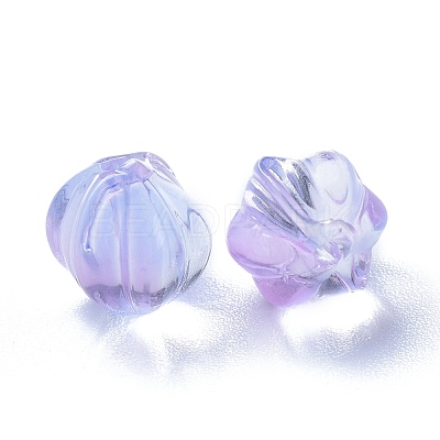Transparent Glass Beads GLAA-L027-K15-1