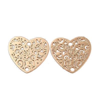 Rack Plating Brass Connector Charms KK-Q792-19LG-1