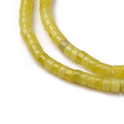 Natural Lemon Jade Beads Strands G-F631-A23-1