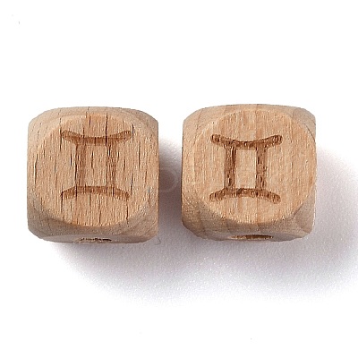 Natural Wood Constellation Beads LS-WOOD-M002-03-1