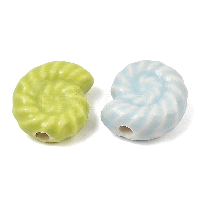 Handmade Porcelain Beads PORC-D026-02C-1