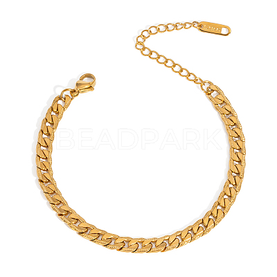 5.4MM Stainless Steel Curb Chain Bracelets for Unisex OZ3684-4-1