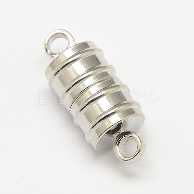 Brass Magnetic Clasps with Loops X-KK-MC028-S-1