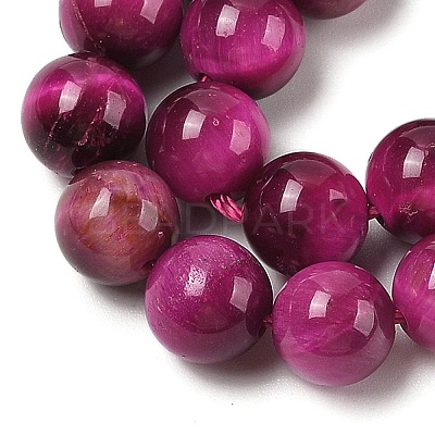 Grade AB Natural Tiger Eye Beads Strands LS-G-B133-A02-8MM-05-1