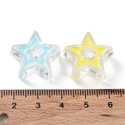 Transparent Acrylic Beads OACR-A029-05-1