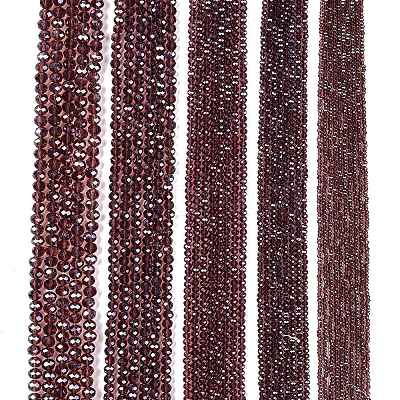 Electroplate Glass Beads Strands EGLA-A044-T8mm-A13-1