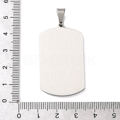Easter 304 Stainless Steel Pendants STAS-E527-06P-1