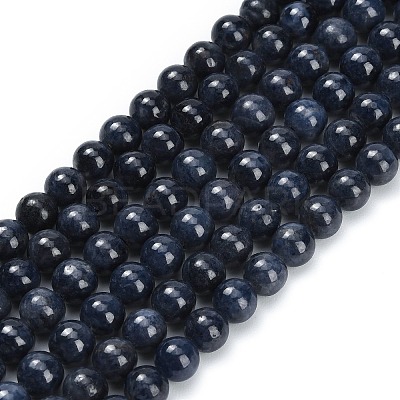 Natural Sapphire Beads Strands G-L631-A02-5-6mm-1