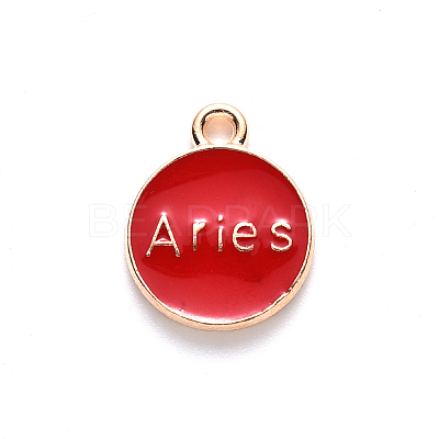 Alloy Enamel Pendants LS-ENAM-S124-01B-07A-1