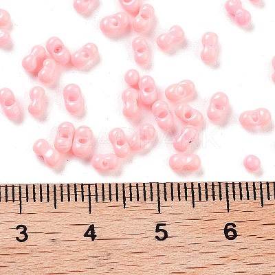 Baking Paint Glass Seed Beads SEED-A033-05M-1