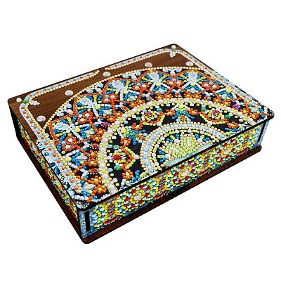DIY Diamond Jewelry Box Kits DIAM-PW0001-083A-1