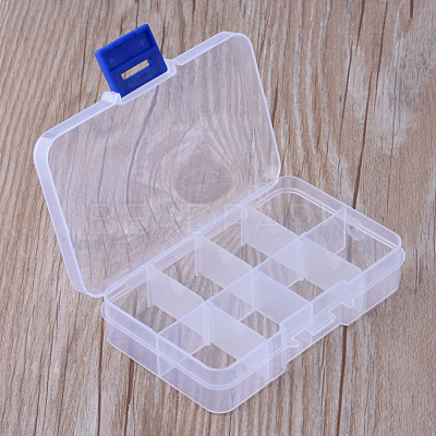 8 Compartments Polypropylene(PP) Bead Storage Containers CON-R007-01-1