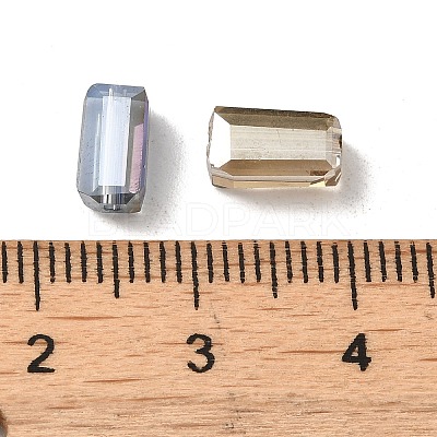 Electroplate Glass Beads EGLA-J023-8x4mm-M-1