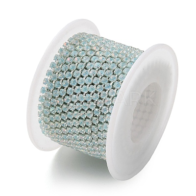 Iron Rhinestone Cup Chains CH-A008-02G-1