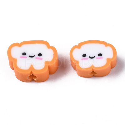Handmade Polymer Clay Beads X-CLAY-N008-033G-1