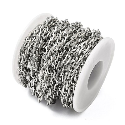304 Stainless Steel Rope Chains CHS-H025-16P-02-1