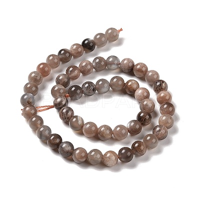 Natural Multi-Moonstone Beads Strands G-I247-14A-01-1