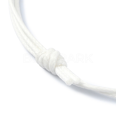 Adjustable Eco-Friendly Korean Waxed Polyester Cord Bracelet Making AJEW-JB01195-04-1