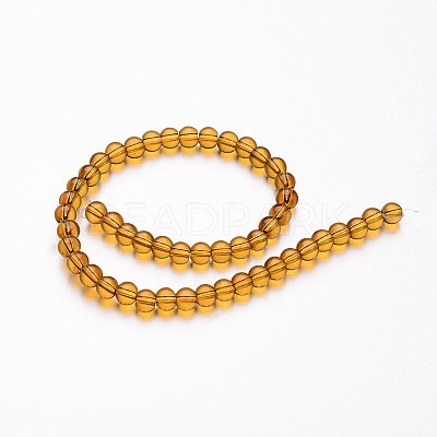 Glass Round Bead Strands GLAA-I028-6mm-11-1