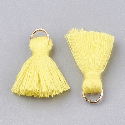 Polycotton(Polyester Cotton) Tassel Pendant Decorations FIND-S280-14-1