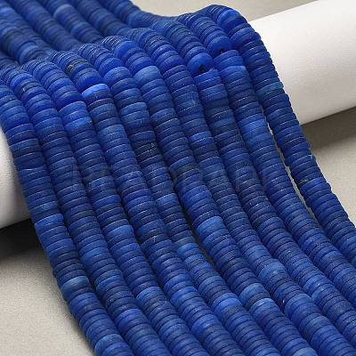 Natural White Jade Beads Strands G-P575-B14-6x1mm-10-1