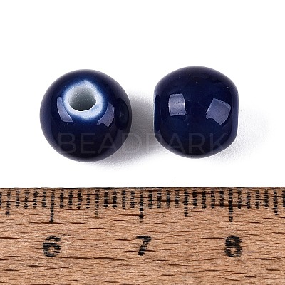 Vintage Handmade Porcelain Beads PORC-Q006-13A-07-1