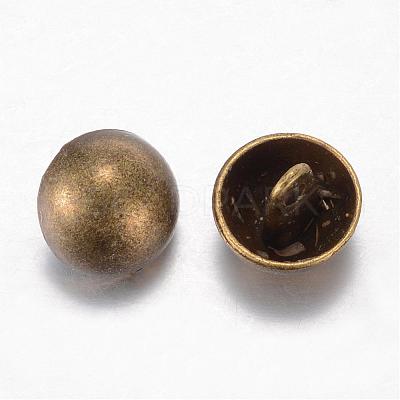 Alloy Shank Buttons BUTT-D054-28mm-06AB-1