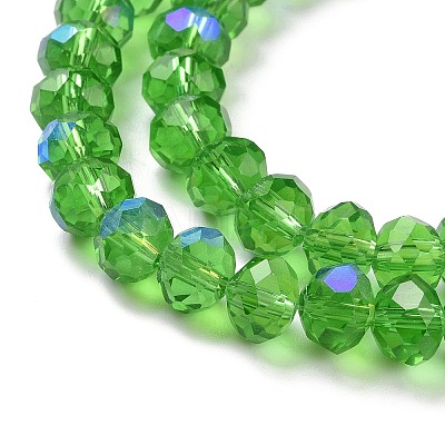 Electroplate Glass Beads Strands EGLA-A034-T1mm-L08-1