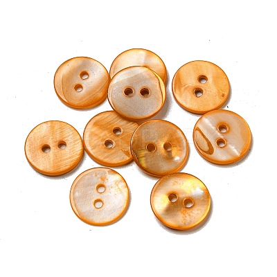 Freshwater Shell Buttons SHEL-C005-01B-05-1